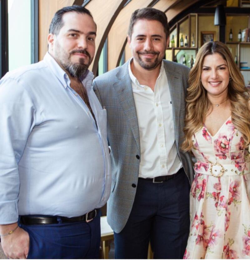 Enrique Tamariz Amador, 
Alejandro Menendez y Paola Andrade.