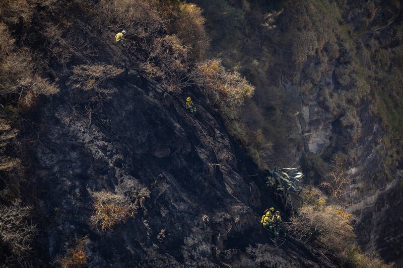Incendio en Quito
