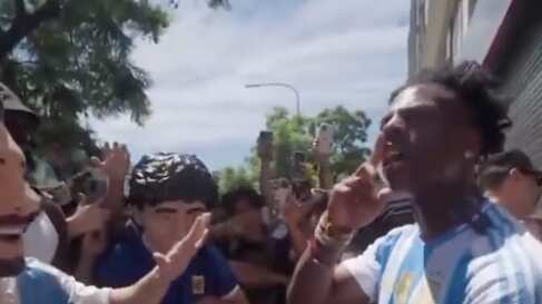 IShowSpeed en Argentina.