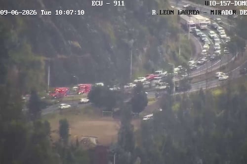 Actualización de la av. Simón Bolívar tras varios accidentes; hay cuatro heridos