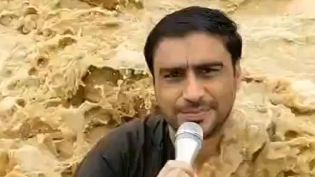 Periodista Ali Musa Raza de Pakistán