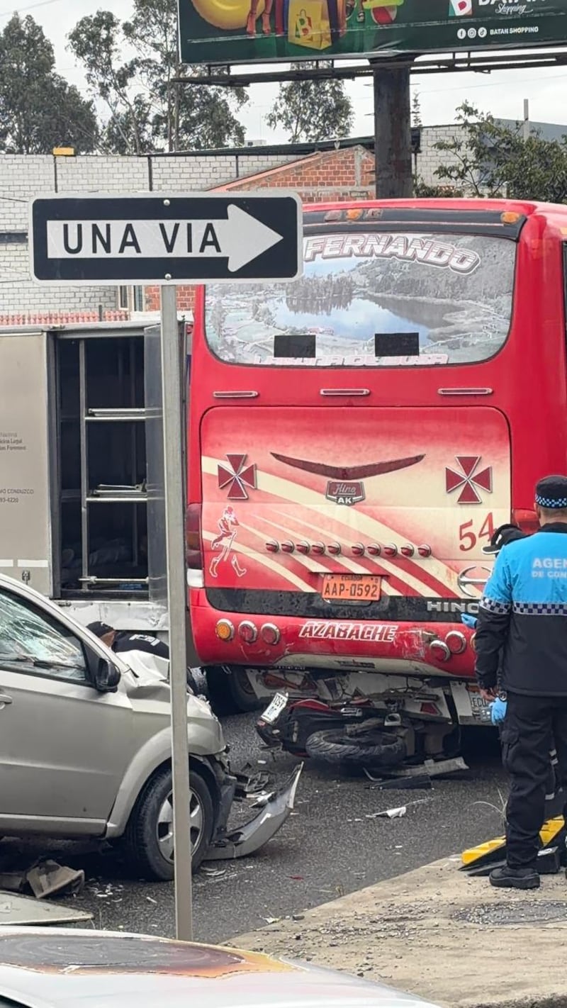 Accidente en Cuenca