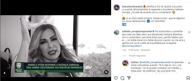 Publicación de Mariela Viteri