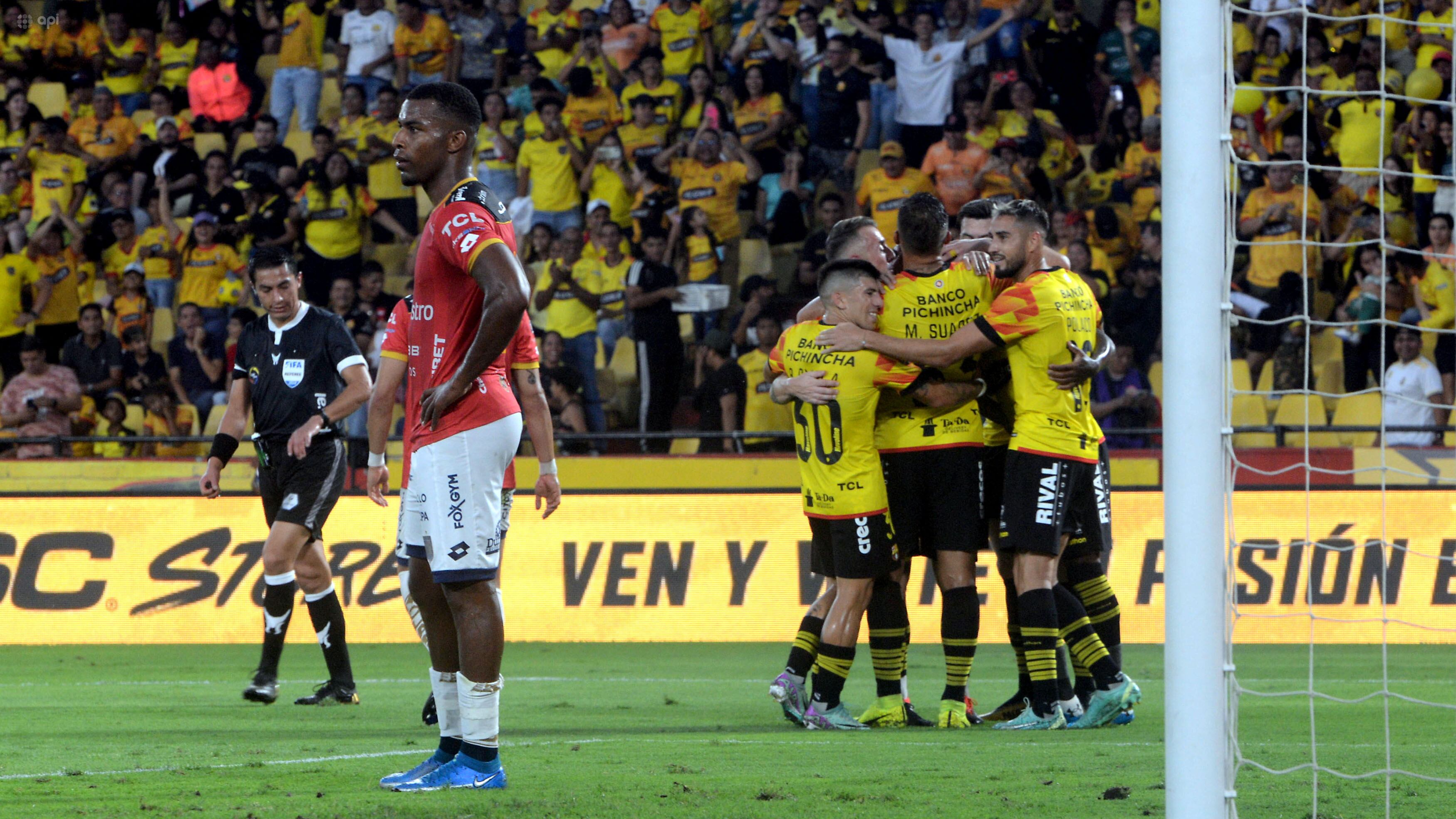 Barcelona SC en su goleada al Deportivo Cuenca