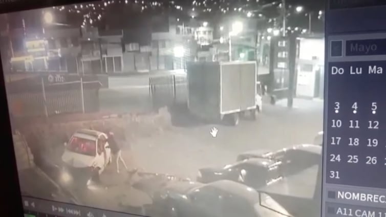 Revelan video del momento en que patrullero se estrelló en el sur de Quito