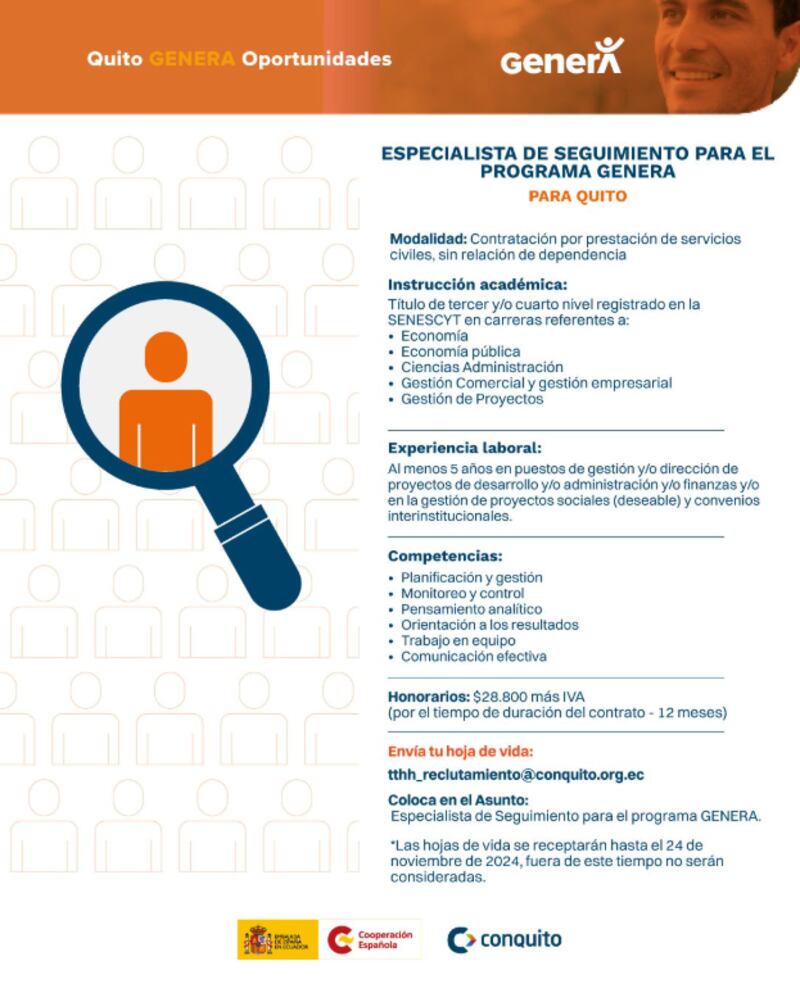Trabajos en Quito