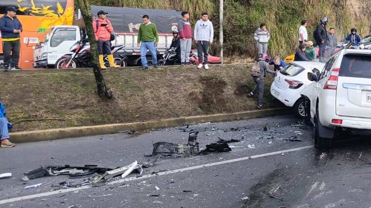 Accidentes de tránsito en la Av. Simón Bolívar