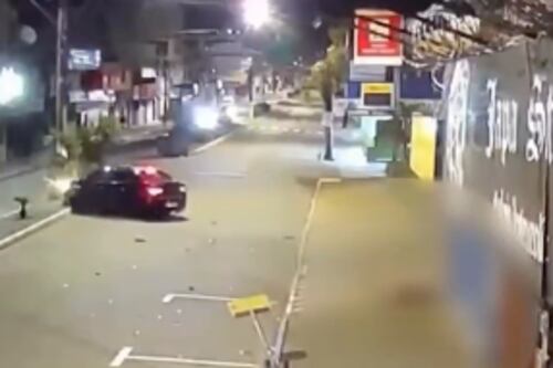 Video muestra impactante atropello de una mujer en las calles de Brasil