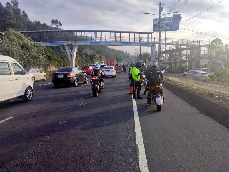 Cierres viales en Quito