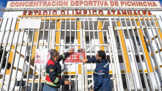 Estadio Olímpico Atahualpa Clausurado