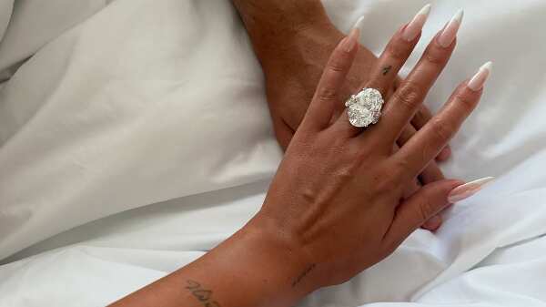 Georgina Rodríguez recibió anillo de compromiso.