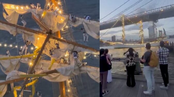 Fallecidos accidente buque mexicano