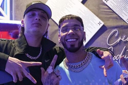 ¿Otra canción de despecho? Anuel AA anuncia colaboración con Peso Pluma