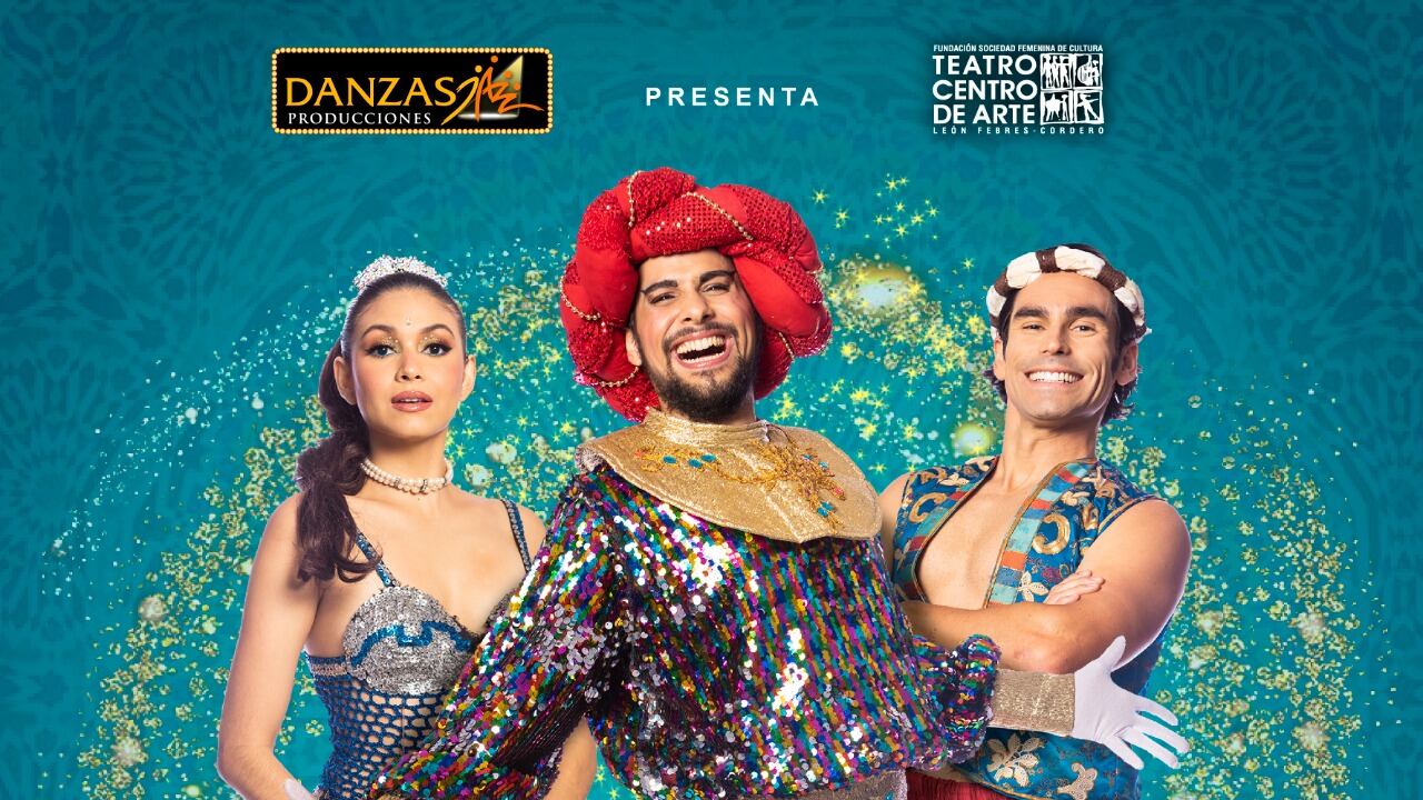 Aladino y la lámpara maravillosa se estrena este 24 y 25 de septiembre en el “Teatro Centro de Arte”.