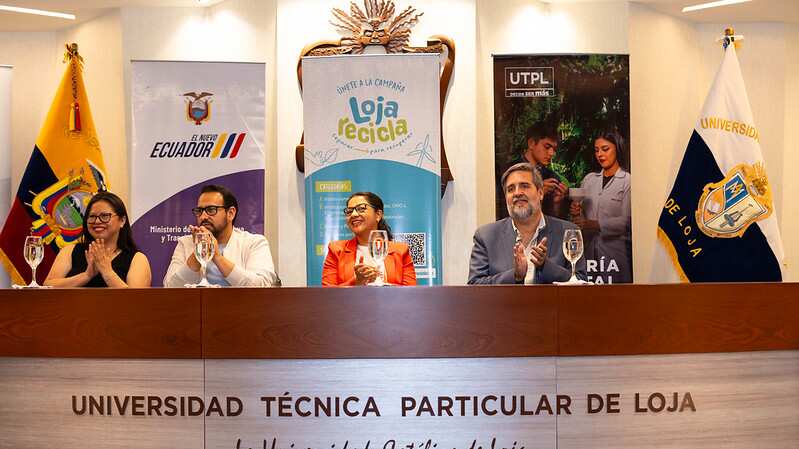 Campaña “Loja Recicla” impulsada por UTPL
