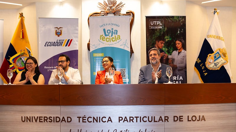 Campaña “Loja Recicla” impulsada por UTPL