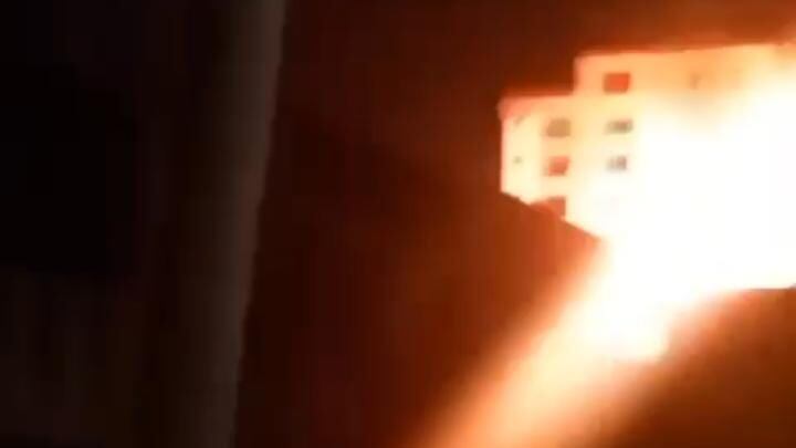 VIDEO: una fuerte explosión se registró en el norte de Quito