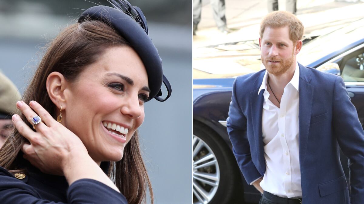 Kate Middleton y Harry