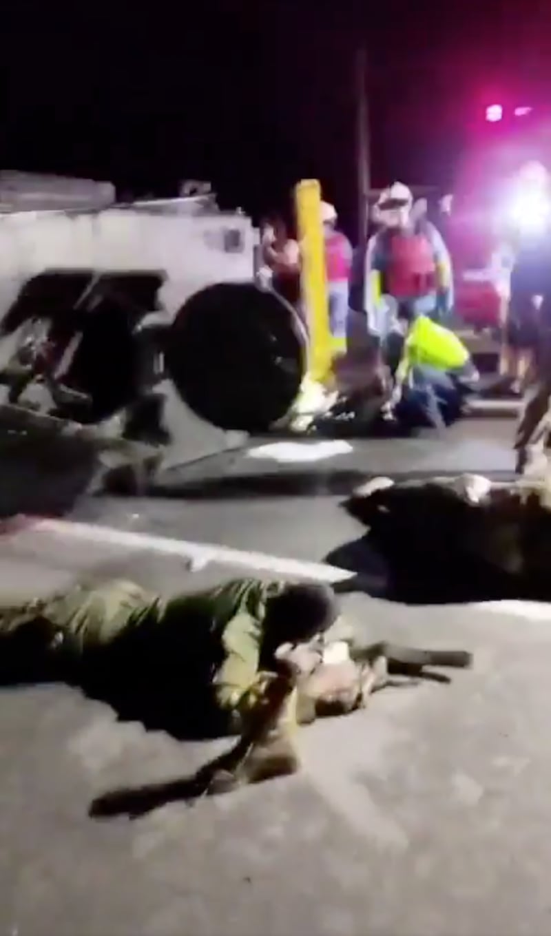 Un fuerte accidente de tránsito se registró la mañana del viernes 6 de marzo en el kilómetro 30 de la vía a la Costa.