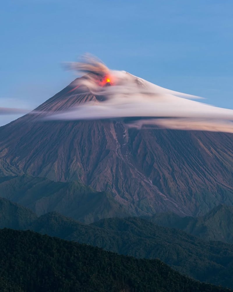 Volcán Sangay.