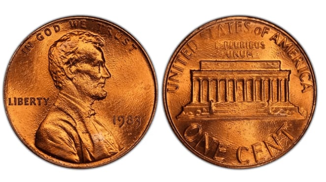 Monedas de un centavo