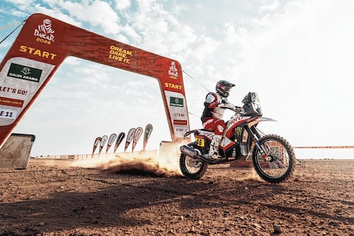 ¡Fuerza latina! Equipo Hero MotoSports logró posicionarse en el top 10 del Rally Dakar 2026