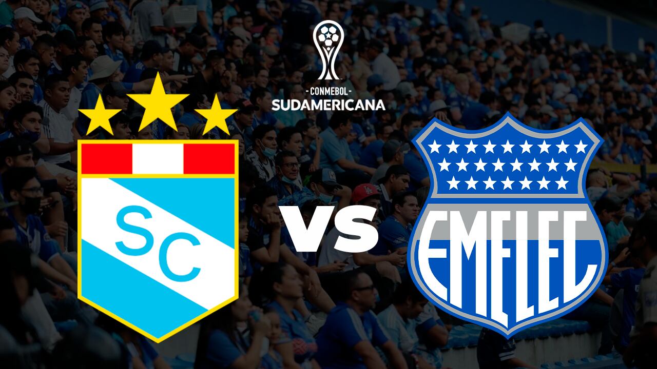 Sporting Cristal vs Emelec en la Copa Sudamericana