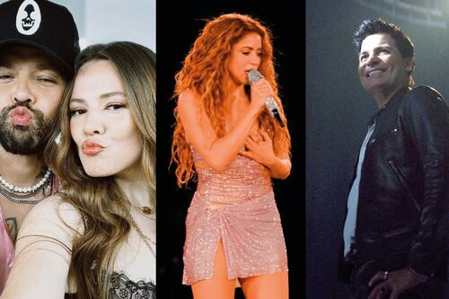 Conciertos en Ecuador 2025: Shakira, Chayanne, Jessy & Joy y más artistas que llegarán al país