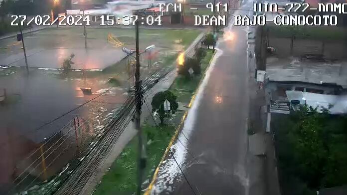 Lluvia en el valle de Los Chillos