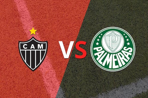 Atlético Mineiro y Palmeiras en un “poder a poder” en la Libertadores