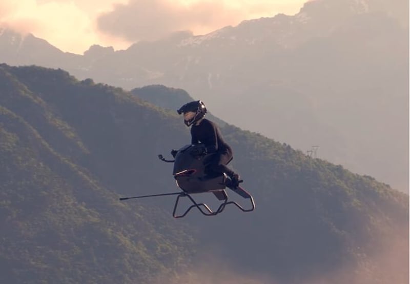 La moto voladora de Star Wars ya es una realidad