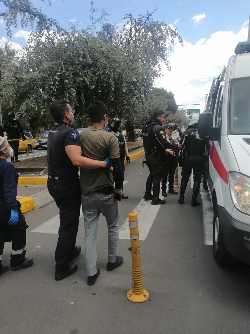 Accidente en el ciclopaseo