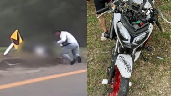 joven muere accidente moto colombia
