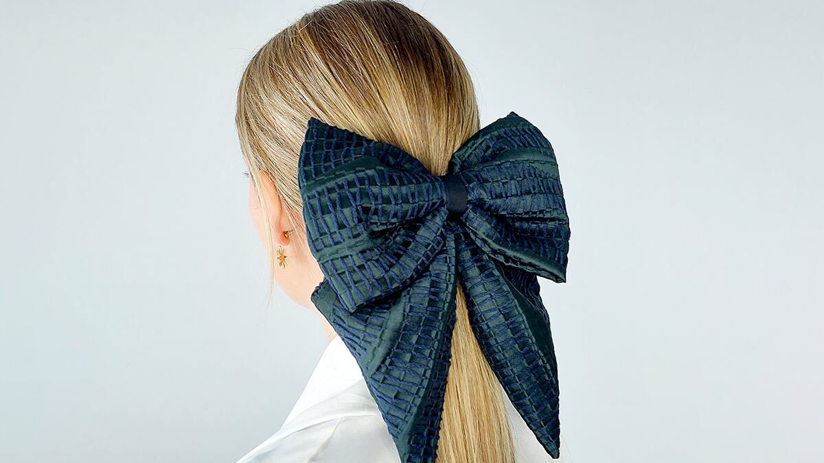 Los lazos para el cabello están en tendencia