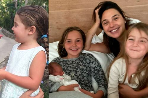 Gal Gadot muestra lo grandes que están sus hijas y la mayor de 10 años es su clon