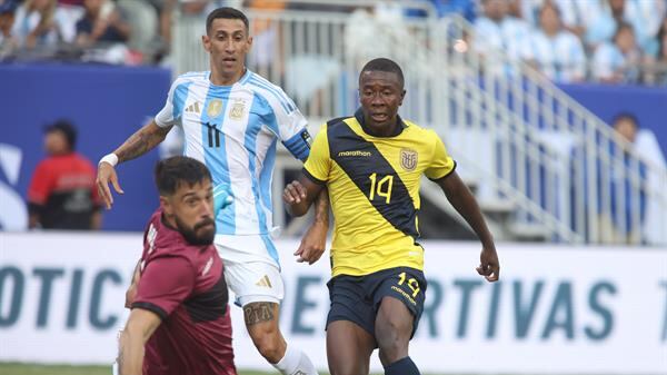Ecuador cayó ante Argentina