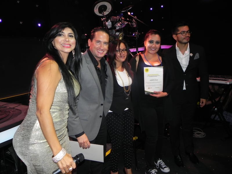 Rivas fue la ganadora del Metro Karaoke 2017 en Quito