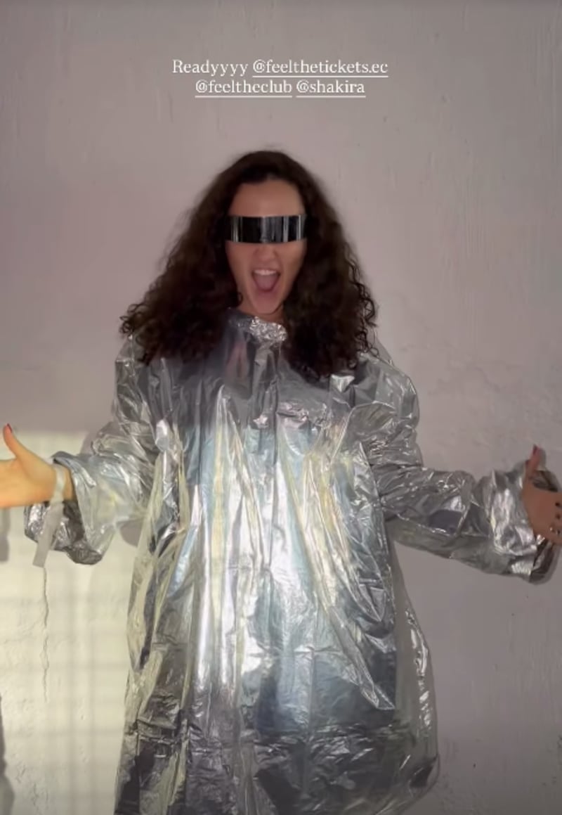 Influencers que caminaron con Shakira en Ecuador