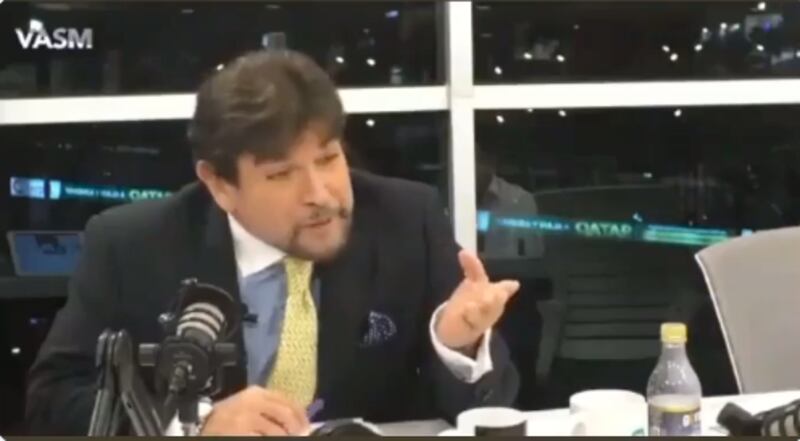 El periodista insultó al presidente de la Asamblea Nacional