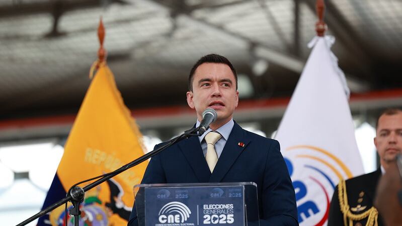 Posesión presidencial de Daniel Noboa en la Asamblea Nacional