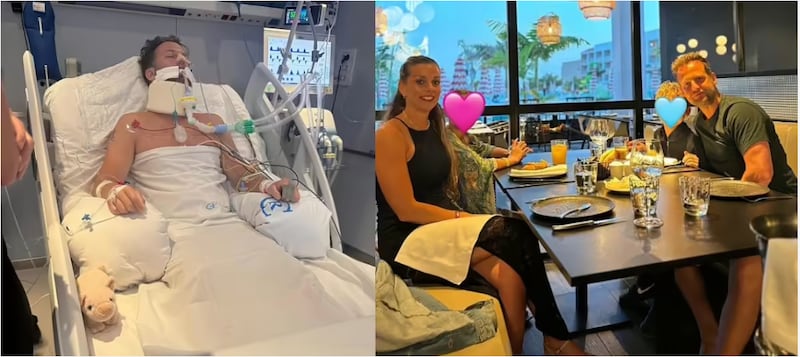 Quedó cuadripléjico luego de lanzarse al mar y golpearse la espalda en sus vacaciones en Ibiza