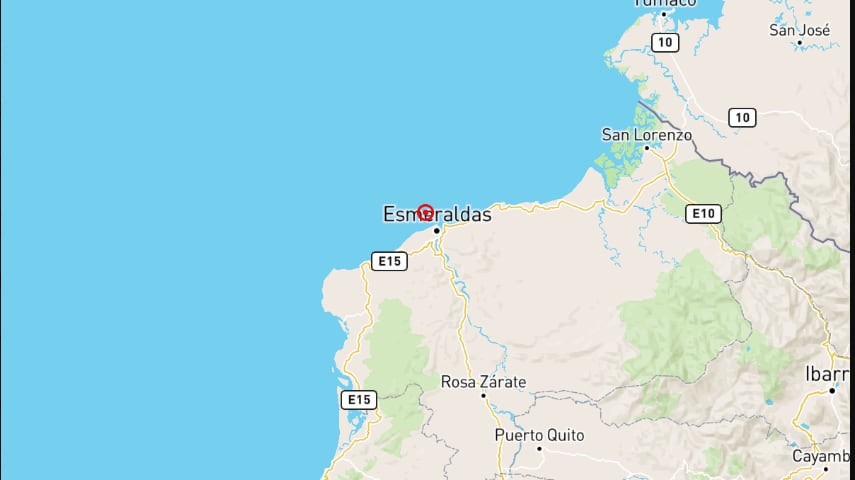Temblor Esmeraldas