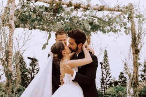 Ricardo Montaner está feliz por el primer año de casados de Eva luna y Camilo