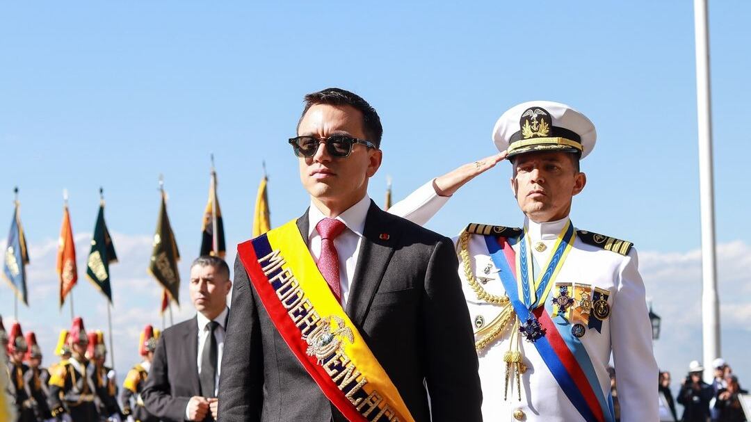 Daniel Noboa, presidente del Ecuador