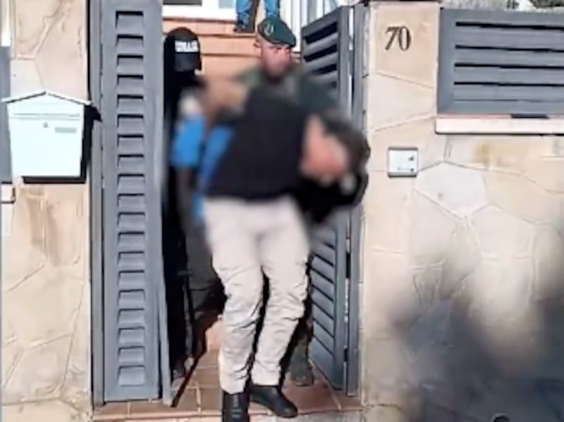 Cayó en España el líder de los Tiguerones, alias Comandante Willy. Así fue su captura
