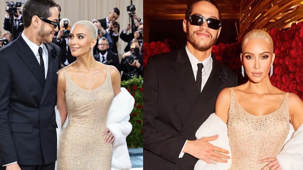 Kim Kardashian y Pete Davidson