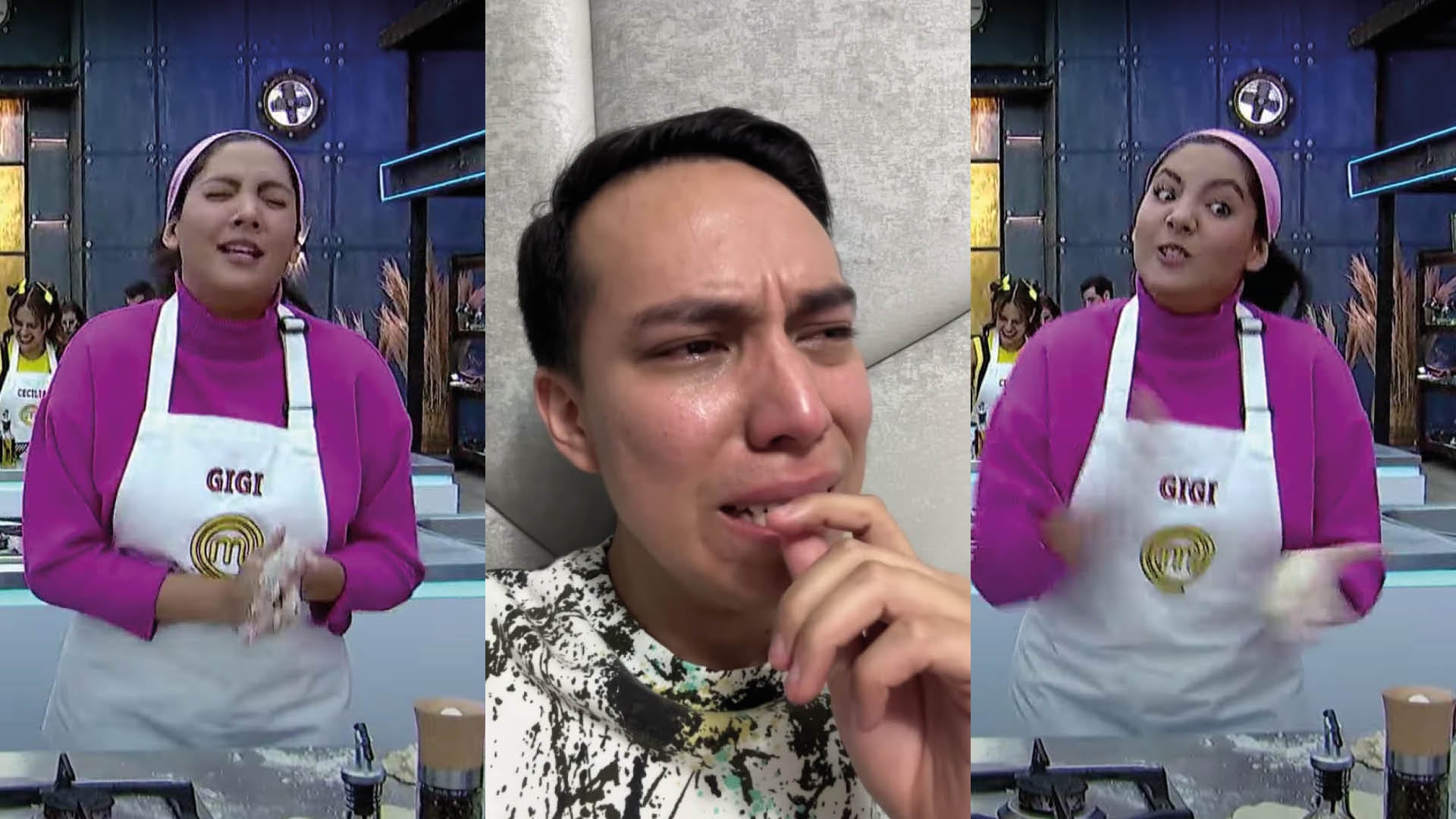 Gigi Mieles y Álex Vizuete