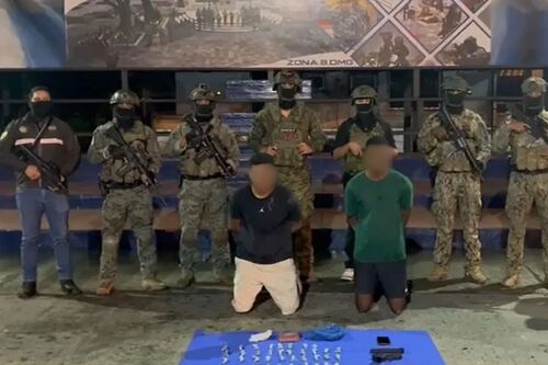 Todo lo que encontraron cuando capturaron a alias Panchito, cabecilla de los Lagartos en Guayaquil