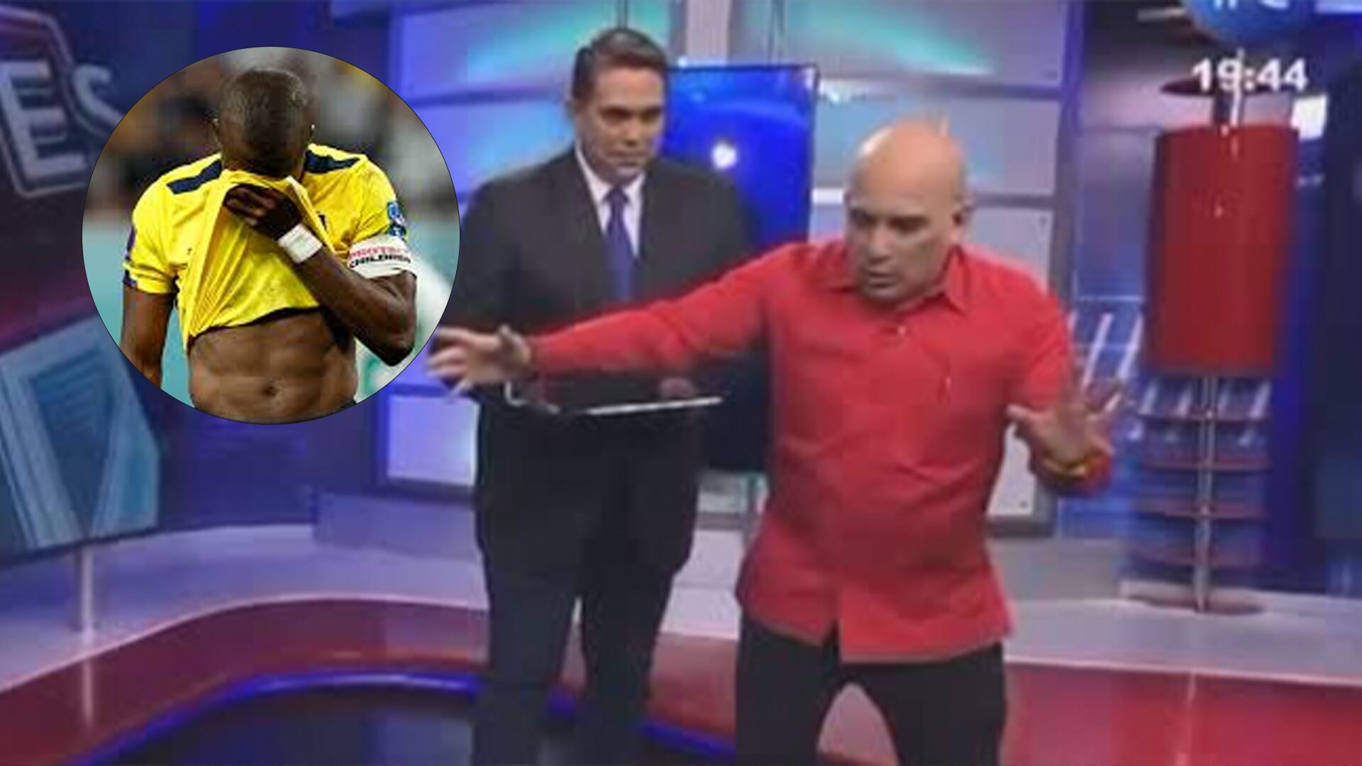 Caterva y Diego Arcos en TC Televisión.png