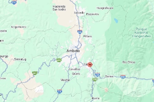 Sismo se registró en Tungurahua este 6 de diciembre